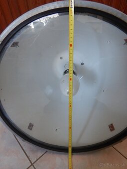 industriálna lampa veľká, priemer 55 cm, výška 75 cm - 16