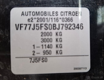 CITROEN BERLINGO XTR 1,6i benzín r.v. 2012 - 16