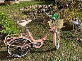 Bicykel mestský- Skladací bicykel Cinzia Smarty 6 Pink 20 - 16