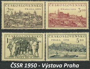 Poštové známky, filatelia: ČSR+ČSSR, slávne série B - 16