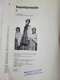 Ján Mjartan - HOREHRONIE II - Kultúra a spôsob života ľudu - 16