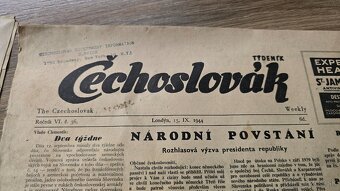 Noviny Čechoslovák a Svornost 1944 - 16