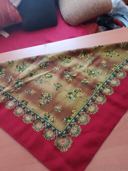 Šatky na hlavu vhodné aj ku kroju za7 eur - 16