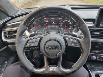 AUDI VOLANT KARBONOVY zkoseny karbonový športový - 16