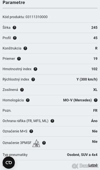 AEZ R19 + PNEU 245/45 - 16