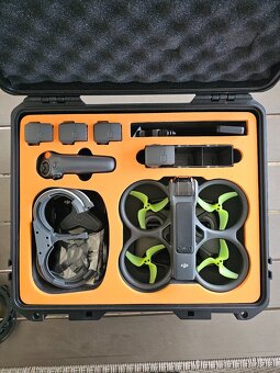 Predám Dji Avata 2 -4xbatéria,2ovládače,Kufrík+príslušenstvo - 16