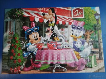 Puzzle Hľadá sa Dory, Macko PU, Bambi, Minnie, Ebchantimals - 16
