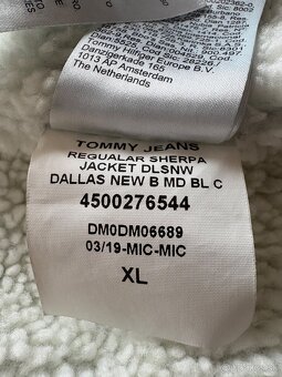 Pánska riflova bunda, TOMMY JEANS, Veľkosť XL - 16