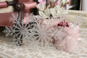 Vianočné dekorácie na okno/do bytu - 16