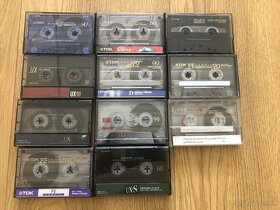MC kazety audiokazety 106 kusov - original + nahrate - 16