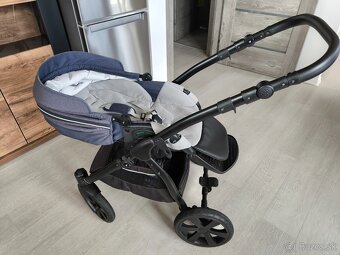 Kočík Noordi Fjordi 2v1 Jeans Blue s príslušenstvom - 16