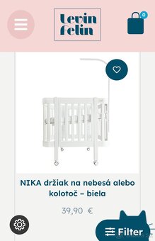 Postieľka LevinFelin Nika antireflux - 16