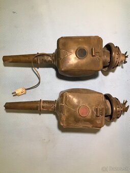 Historické kočové lampy / svetlá - 16
