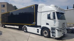 Iveco S-WAY 420 + KRONE skriňový náves - 16