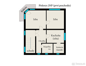 MUROVANÝ RODINNÝ DOM / BADÍN / SLNEČNÝ POZEMOK 1130 m2 - 16