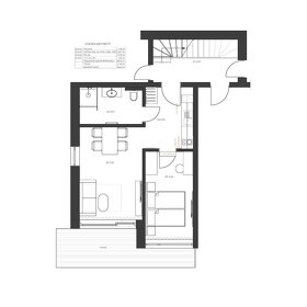 2- izb. apartmán s výhľadom na jazero – Tilia Resort, Orava - 16