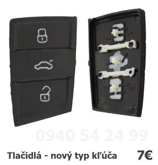 Obal autokľúča VW SEAT ŠKODA - 16