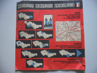 3 x mapy - ČESKOSLOVENSKÁ REPUBLIKA - 2,50 € - 16