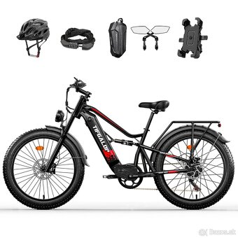 Výkonný ebike Tifgalop 2x750W,21Ah,65km/h,100km,36kg - 16