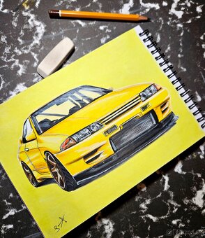 Predám svoje kresby áut ✍️ - 16