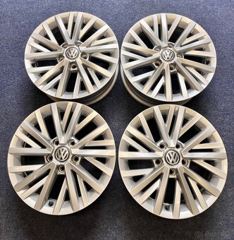 5x112 R6 originál alu disky Volkswagen T-Roc - TOP STAV - 16