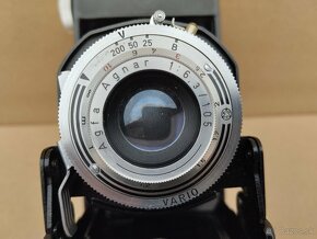Starý německý značkový fotoaparát AGFA Billy + pouzdro. - 16