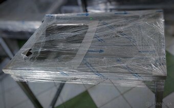Umývací stôl s odkladacim priestorom, nerezový nábytok - 16