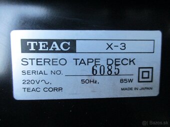 Teac X3 - 16