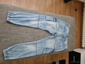 Panske jeansy a panska mikina oversize - 16