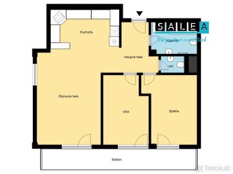 3-IZBOVÝ BYT S BALKÓNOM, 92m2, 2 x GARÁŽOVÉ STÁTIE, ŽILINA - 16