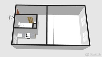 1-izbovy byt Sancova Bratislava - 16