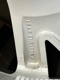 5x112 R18 7,5J ET51 Volkswagen + 225/40 R18 Pirelli zimné - 16
