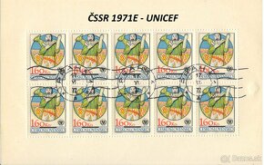 Poštové známky, filatelia: ČSSR, desaťbloky B - 16