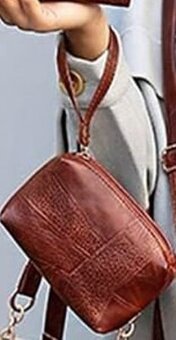 Súprava hnedých kabeliek/taštičiek - 16