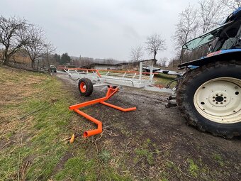 Vlečka na prevoz balíkov sena slamy a iného - 16