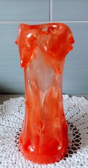 Hutné sklo - misy , váza - 16