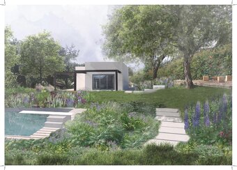 Rozostavaný RD s projektom, stavebným povolením a pozemkom - 16