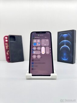 iPhone 12 PRO 128GB BLUE TOP STAV NOVÁ BATÉRIA 100% - 16