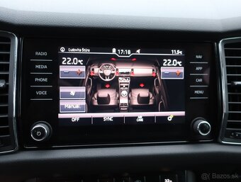 Škoda Kodiaq 2018 2.0TDi 110kW/150k 4x4 MANUÁL-šedá metalíza - 16