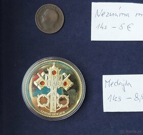 Zbierka mincí - Latinská Amerika, Afrika, Kanada, Vatikán me - 16