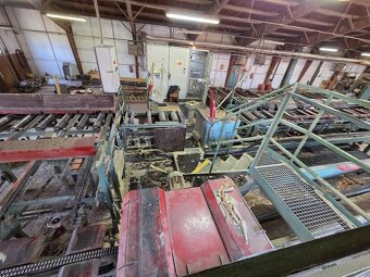 katr drevo 40-50m3/den linka G710+G560 porez rámová pila - 16