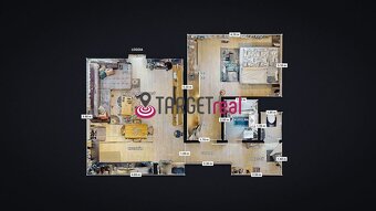 PREDAJ : zariadená 2 izbová slnečná novostavba - 16