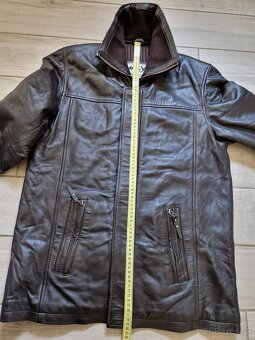 Pánská kožená bunda Max velikost M pravá kůže - 16