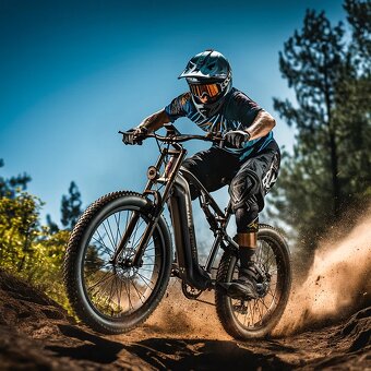 Výkonný fat ebike Shengmilo 26x3.0",500W,17.5Ah 840Wh,50km/ - 16