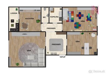 3 izbový byt v Petržalke, kompletná rekonštrukcia - Bzovícka - 16