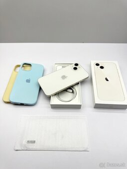 iPhone 13 128GB WHITE TOP STAV ORIGINÁL+PRÍSLUŠENSTVO - 16