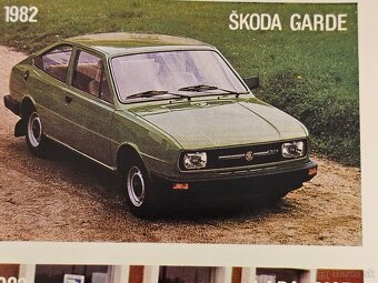 plakát mototechna motokov Volha škoda fiat tatra trabant VAZ - 16