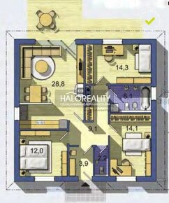 HALO reality - Predaj, rodinný dom Opoj, pozemok 579 m2 - NO - 16