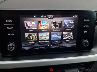 Škoda Scala 1.0 TSI Style Full led 70kW Facelift SR 1majiteľ - 16