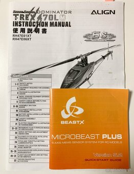 RC vrtuľník ALIGN T-REX 470LM - RTF - 16